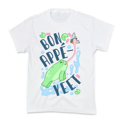 Bon Appe-YEET Frog Kids T-Shirt