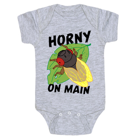 Horny On Main Cicada Baby One-Piece