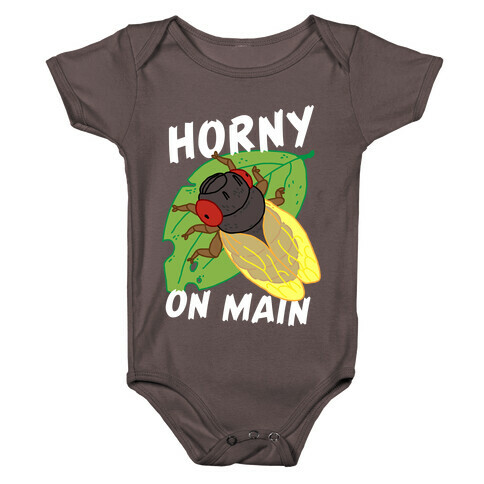 Horny On Main Cicada Baby One-Piece