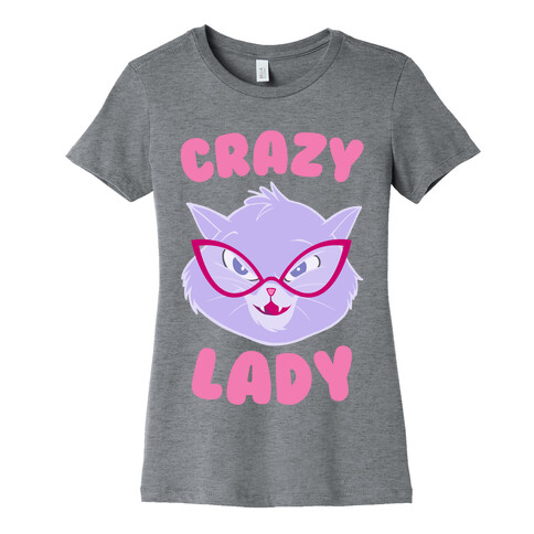 Crazy Cat Lady Womens T-Shirt