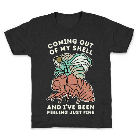 Coming Out of My Shell Kids T-Shirt