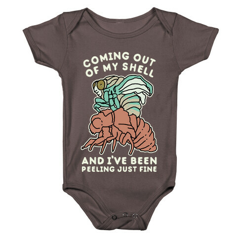 Coming Out of My Shell Baby One-Piece