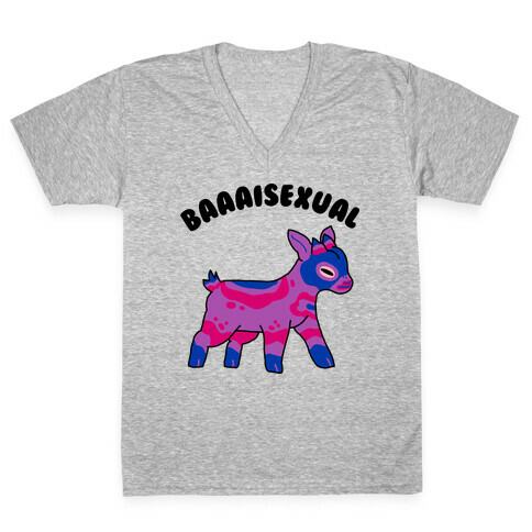 Baaaisexual  V-Neck Tee Shirt