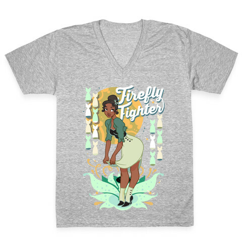 Firefly Fighter Tiana V-Neck Tee Shirt