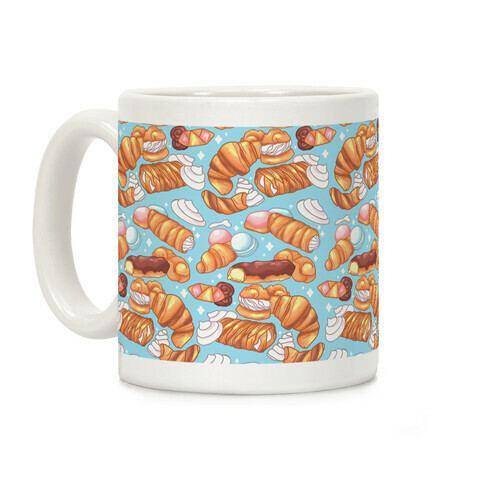 Penis Pastries Pattern Coffee Mug