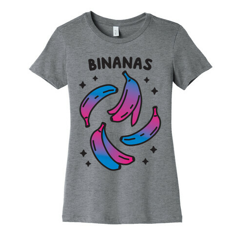 Binanas - Bisexual Bananas Womens T-Shirt