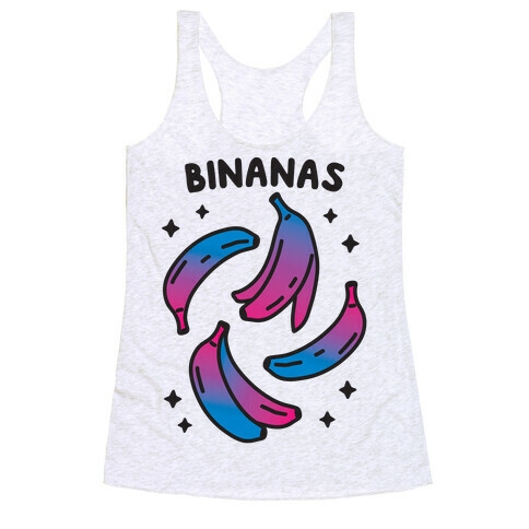 Binanas - Bisexual Bananas Racerback Tank Top