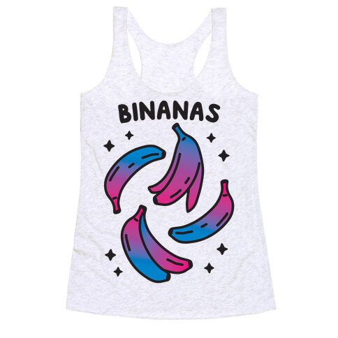 Binanas - Bisexual Bananas Racerback Tank Top