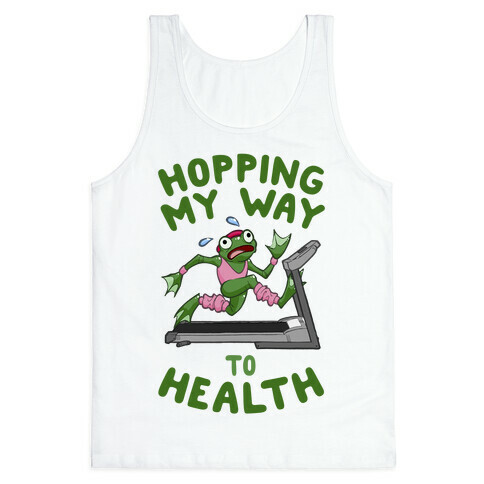 Hopping My Way To Health Tank Top