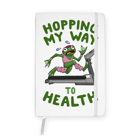 Hopping My Way To Health Notebook