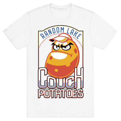 Couch Potatoes Fake Sports Team T-Shirt