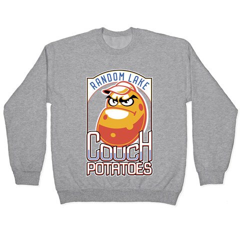 Couch Potatoes Fake Sports Team Pullover