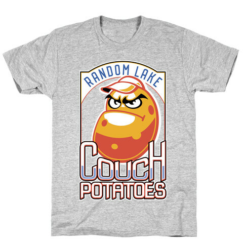 Couch Potatoes Fake Sports Team T-Shirt