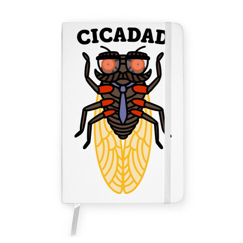 CicaDad Dad Cicada Notebook