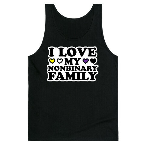 I Love My Nonbinary Family Tank Top