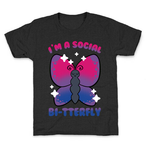 I'm A Social Bi-Tterfly Kids T-Shirt