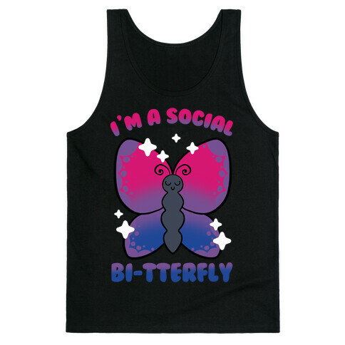 I'm A Social Bi-Tterfly Tank Top