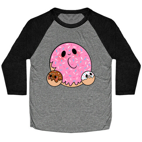 Kawaii Donut & Friends Baseball Tee