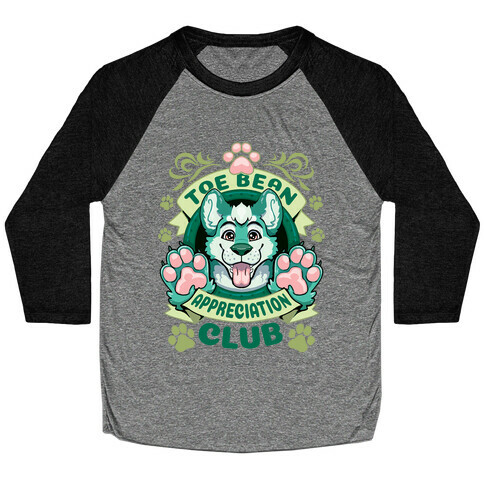 Toe Bean Appreciaton Club Baseball Tee