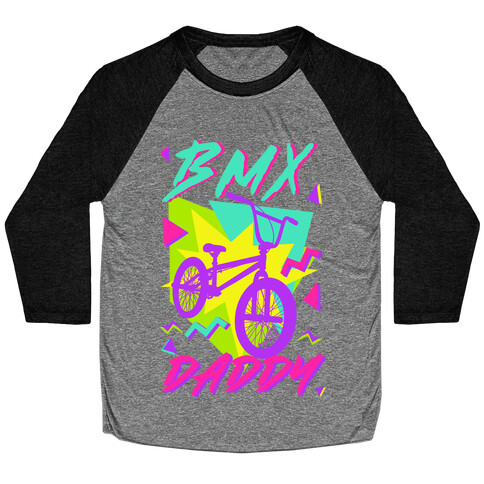 BMX Daddy Baseball Tee