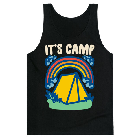 It's Camp White Print Tank Top