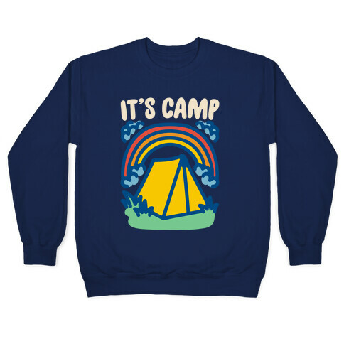 It's Camp White Print Pullover