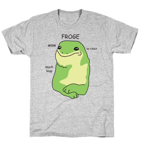 Froge Frog Doge T-Shirt