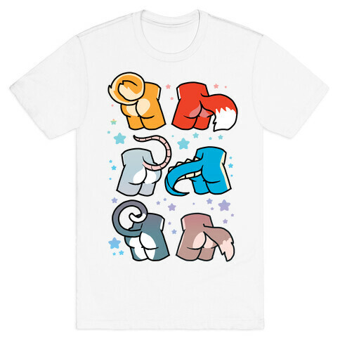 Assorted Furry Butts T-Shirt