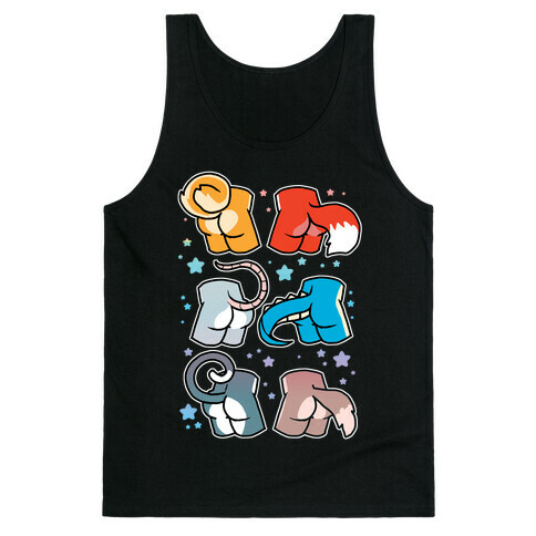 Assorted Furry Butts Tank Top