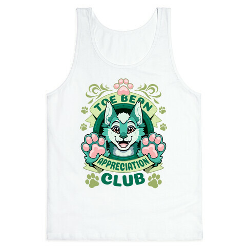 Toe Bean Appreciaton Club (Cat Ver.) Tank Top