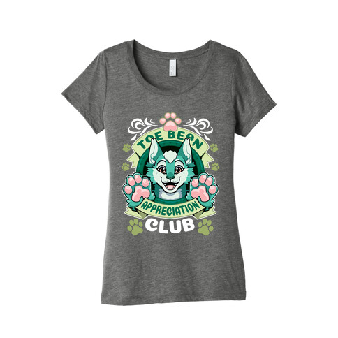 Toe Bean Appreciaton Club (Cat Ver.) Womens T-Shirt