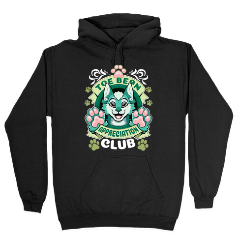 Toe Bean Appreciaton Club (Cat Ver.) Hooded Sweatshirt