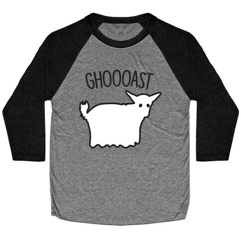 Ghoast Goat Ghost Baseball Tee