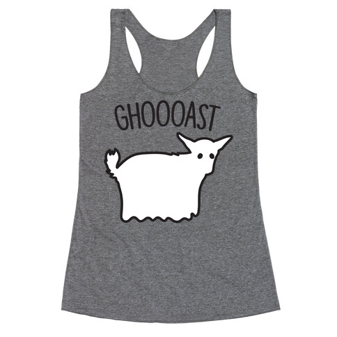 Ghoast Goat Ghost Racerback Tank Top