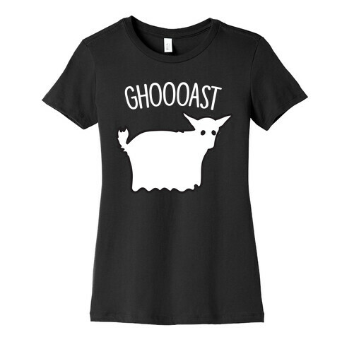 Ghoast Goat Ghost Womens T-Shirt