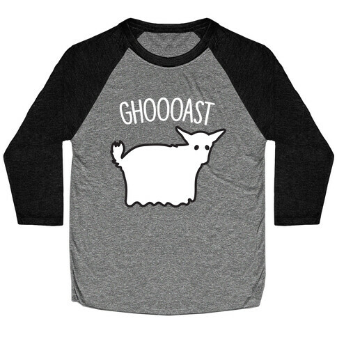 Ghoast Goat Ghost Baseball Tee