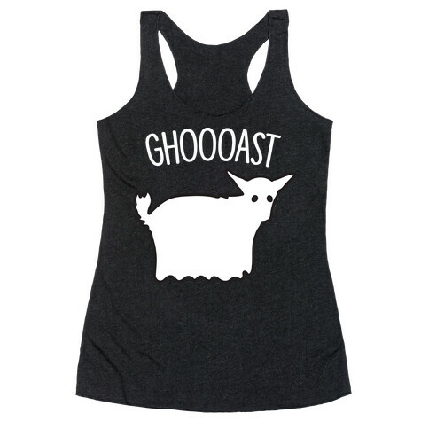 Ghoast Goat Ghost Racerback Tank Top