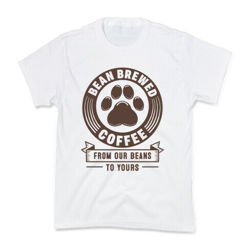 Bean Brewed Coffee Kids T-Shirt