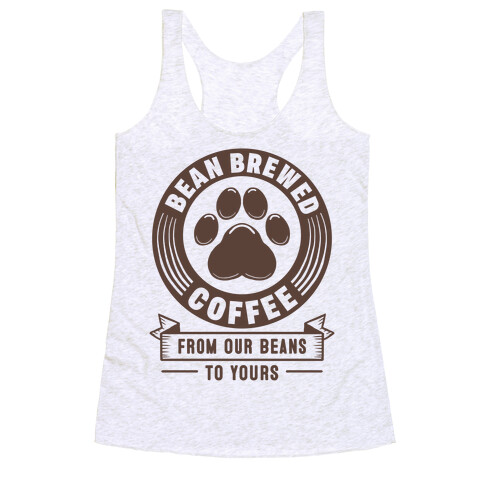 Bean Brewed Coffee Racerback Tank Top