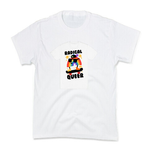 Radical Queer Rainbow Kids T-Shirt