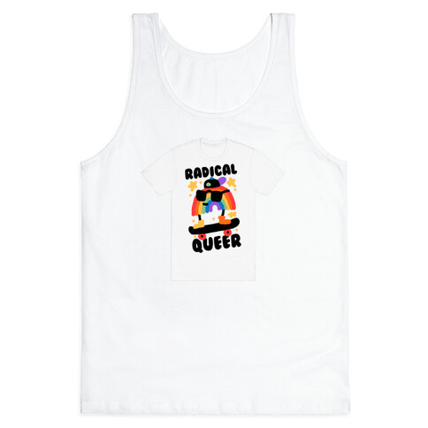 Radical Queer Rainbow Tank Top