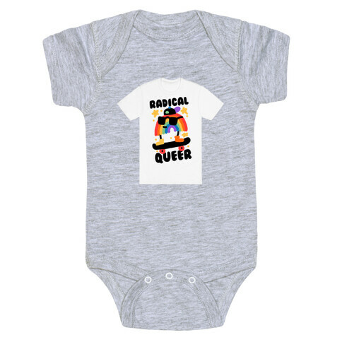 Radical Queer Rainbow Baby One-Piece