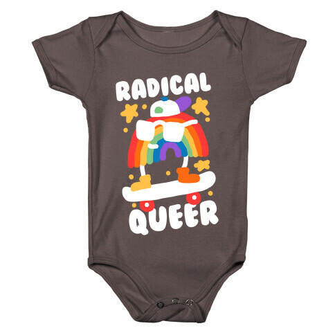 Radical Queer Rainbow Baby One-Piece