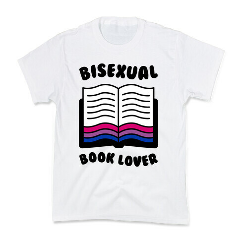 Bisexual Book Lover Kids T-Shirt