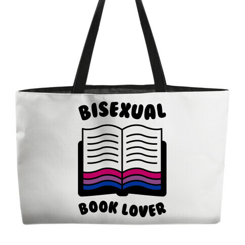 Bisexual Book Lover Weekender Tote