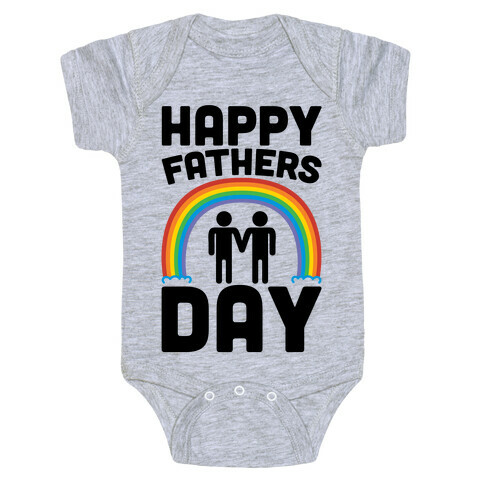 Happy Fathers Day  Baby One-Piece