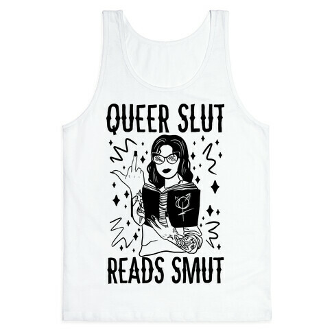 Queer Slut Reads Smut Tank Top