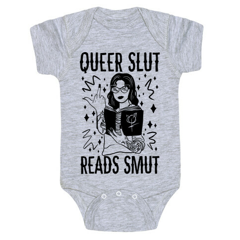 Queer Slut Reads Smut Baby One-Piece