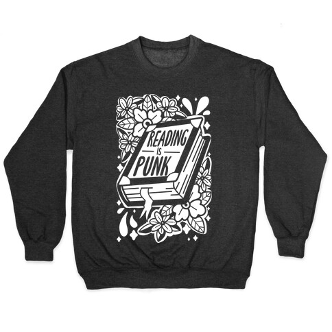 Reading Is Punk Book Pullover