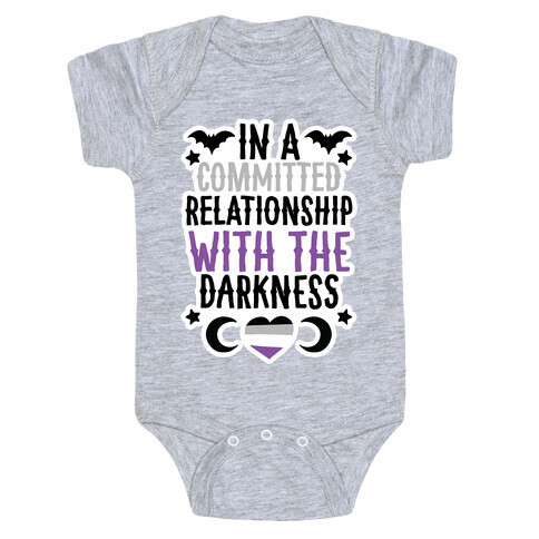 In A Committed Relationship with the Darkness Baby One-Piece